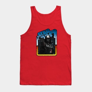 The Villain (black starfield desert border) Tank Top